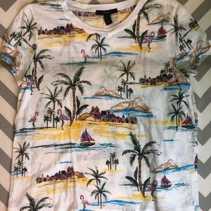 2 FOR $10-FOREVER 21 HAWAIIAN SHIRT